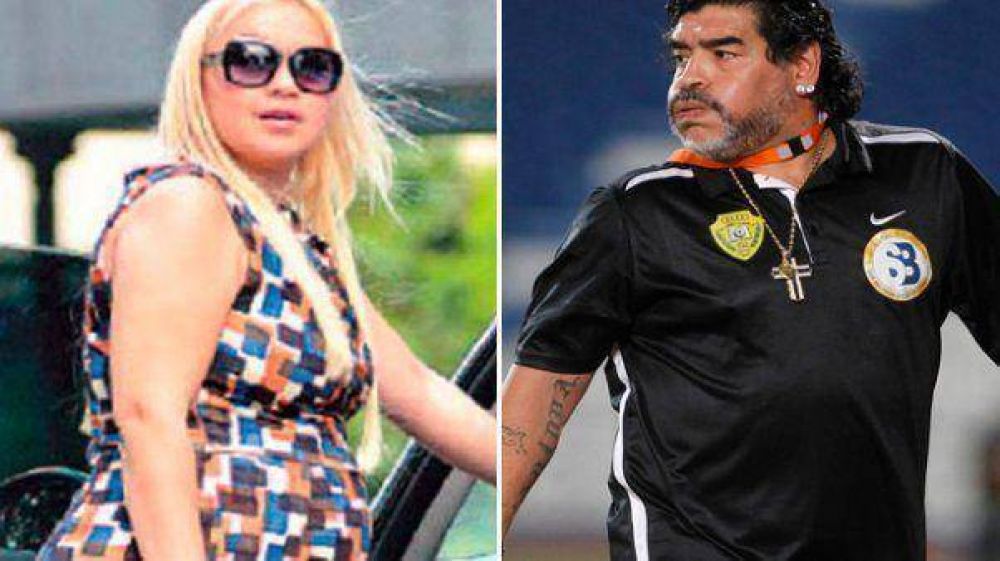 Maradona podr�a buscar la tenencia de su hijo con Ver�nica Ojeda