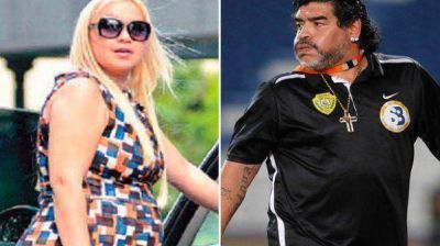 Maradona podr�a buscar la tenencia de su hijo con Ver�nica Ojeda
