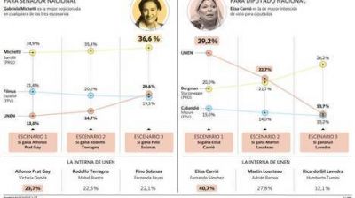 Michetti y Carri� son favoritas y Filmus podr�a quedarse afuera