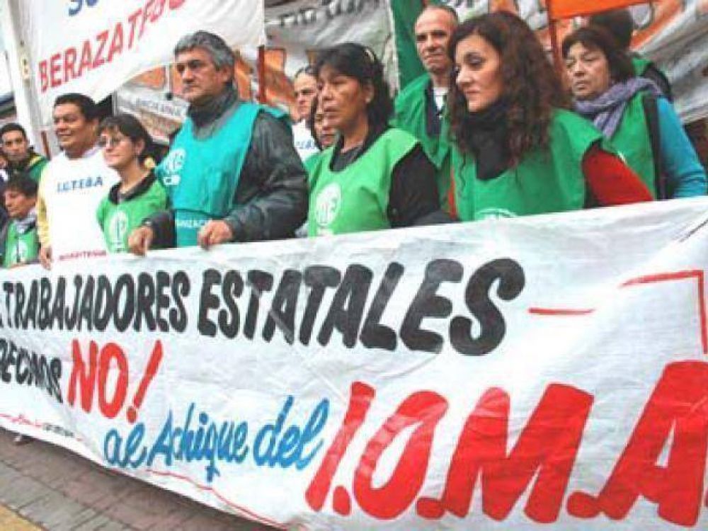 Protesta por graves falencias en IOMA