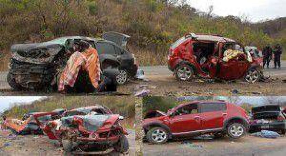En Jujuy fallecen tres personas en choque frontal entre dos veh�culos