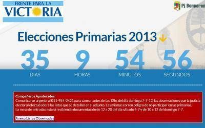 Elecciones 2013: Todos los candidatos del FpV que tienen problemas en sus listas