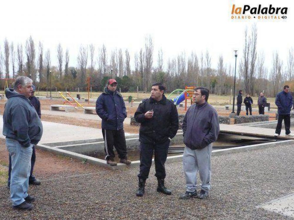 Repudio ante importantes destrozos en el parque Quinta Mau