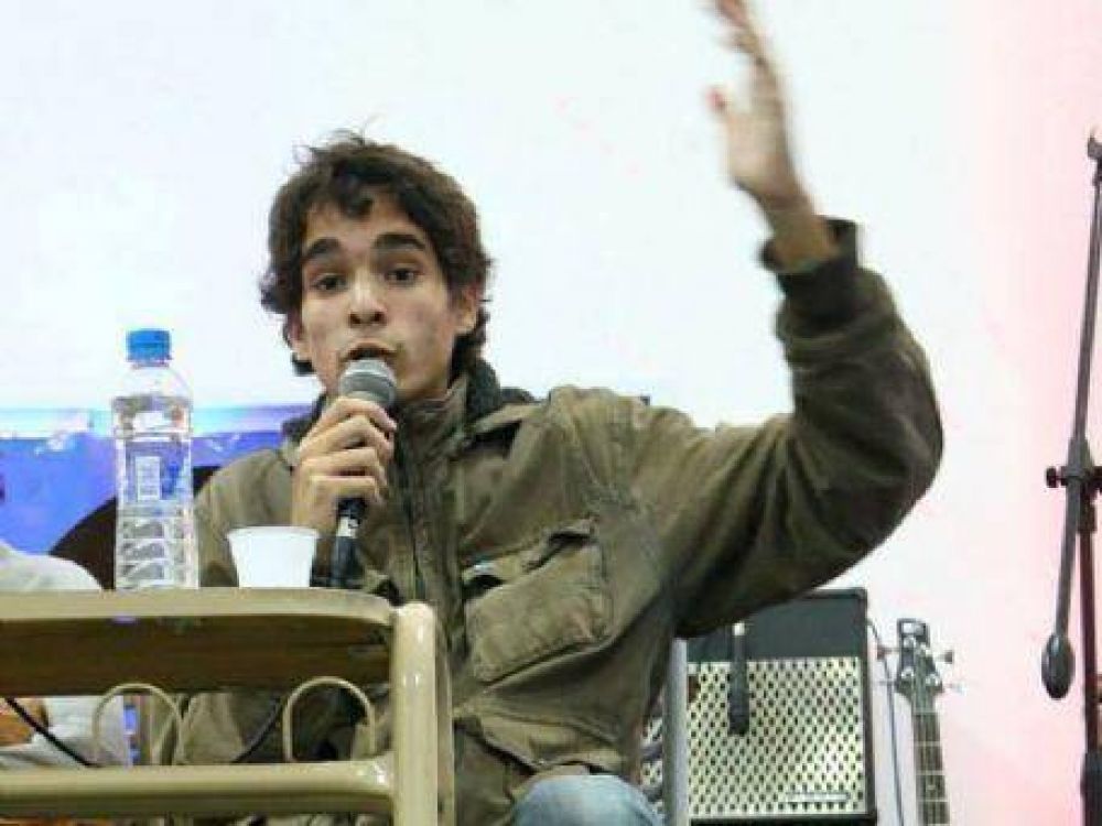 Federico Nievas, de la UES: �Hay que terminar con la idea de que el estudiante es un nene que no puede discutir�