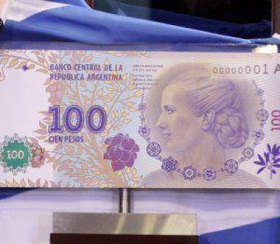 Sancionar�n a comercios que rechacen el billete de Evita