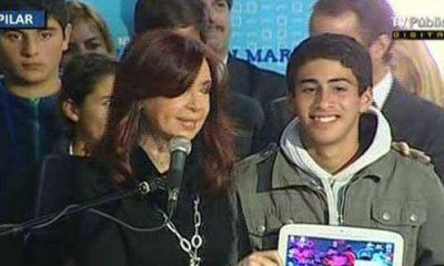 Cristina pas� por Pilar y pidi� "otra d�cada ganada"