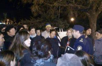 Vecinos reclamaron la liberaci�n de Barrios