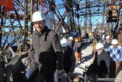 Cabandi� recorri� obras en el Riachuelo y critic� a la Ciudad por no cumplir con el presupuesto