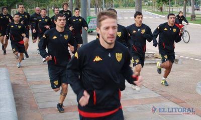 Lucas Rimoldi vino, se sum� a las tareas del plantel, pero luego peg� el portazo