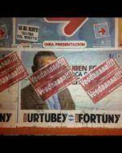 Isa volvi� a prometer multas a quienes cuelguen carteles pol�ticos