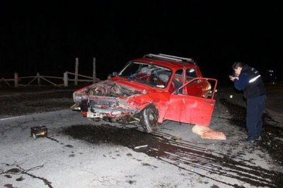 Violenta colisi�n entre dos veh�culos dej� como saldo a nueve personas heridas