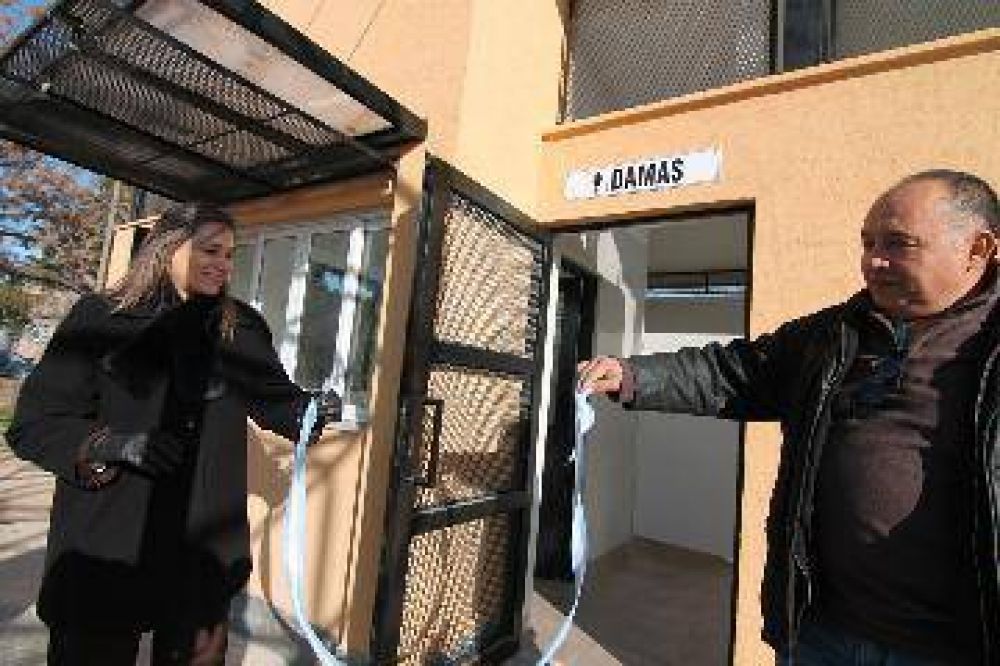 Inauguran obras comunitarias en Cinco Saltos