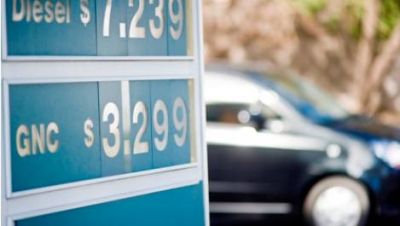 GNC registr� un aumento de $1 el metro c�bico