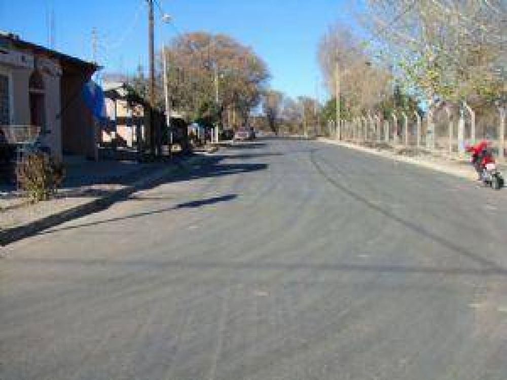 Ruta 40: Avance en las obras de pavimentaci�n
