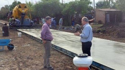 Con una inversi�n de $ 650.000 se reconstruye el segundo acceso a Machagai