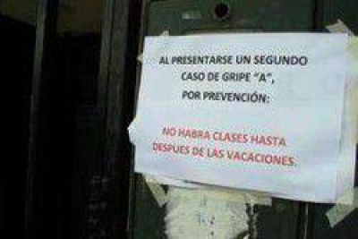 Adelantan vacaciones por otro caso de Gripe A en la escuela San Jos� Obrero