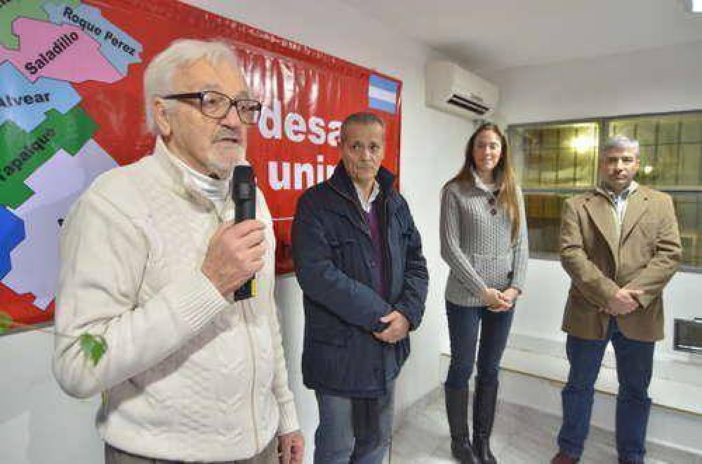 Agust�n Car�s encabez� la presentaci�n de la lista local de Uni�n Celeste y Blanco
