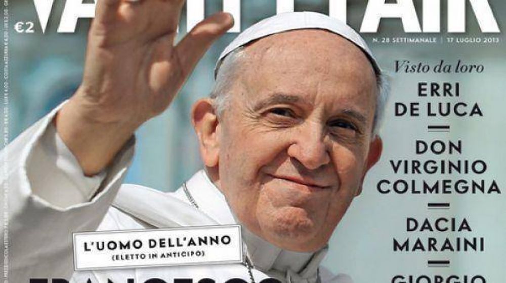 El Papa, hombre del a�o para la revista Vanity Fair