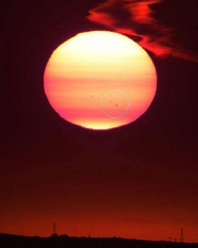 Una gran mancha solar amenaza la Tierra