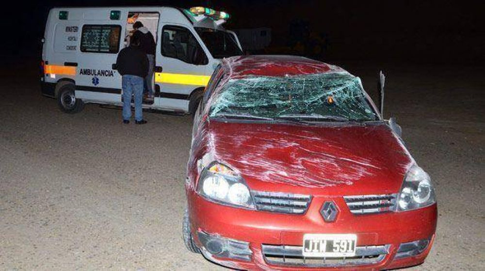 Volv�an de pescar y volcaron en la �Bajada de los Palitos�