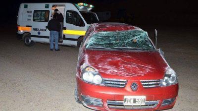 Volv�an de pescar y volcaron en la �Bajada de los Palitos�