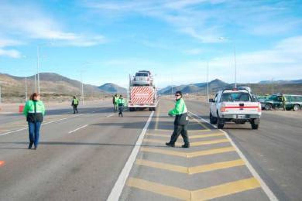Receso invernal: APSV realiza controles en las v�as de acceso a Comodoro