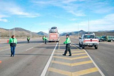 Receso invernal: APSV realiza controles en las v�as de acceso a Comodoro