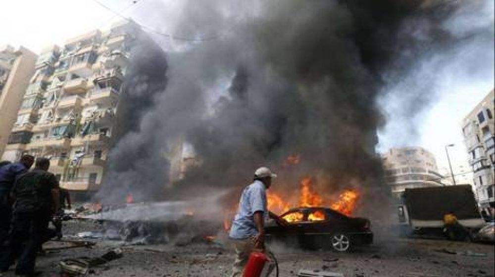 Mas de 50 heridos en un ataque en Beirut cerca de un basti�n de Hezbollah