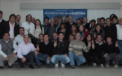 Elecciones 2013: Juli�n Dom�nguez visit� Escobar