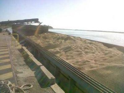 Partieron 1500 toneladas de soja de Puerto M�rquez