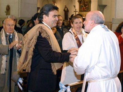 Guti�rrez record� al obispo Novak