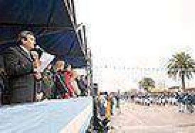 Acto central en Toay, que cumpli� 119 a�os