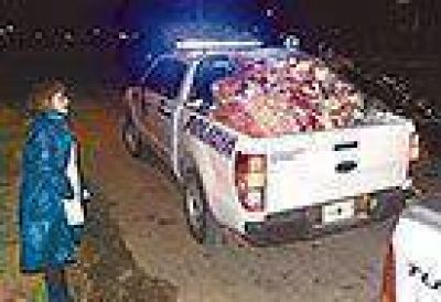 Se secuestraron 1.084 kilos de carne vacuna en Quehu�