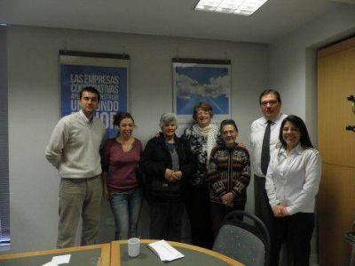 El Banco Credicoop entreg� un subsidio al Taller Protegido
