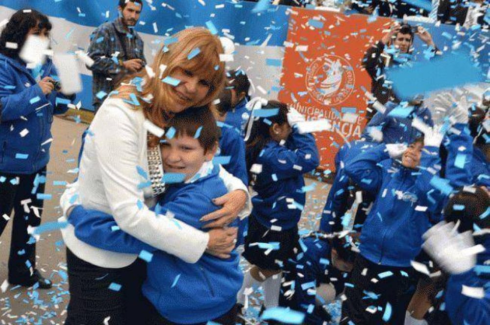 A�da convoc� a ser protagonistas y defender la libertad con acciones