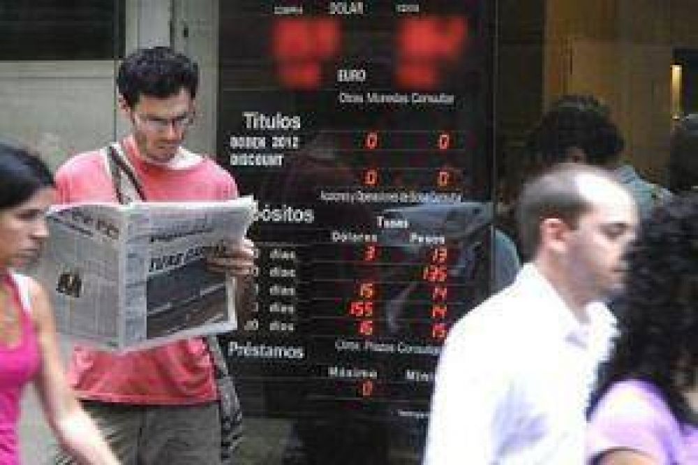 D�lar oficial sube a $ 5,42. El blue avanza a $ 8