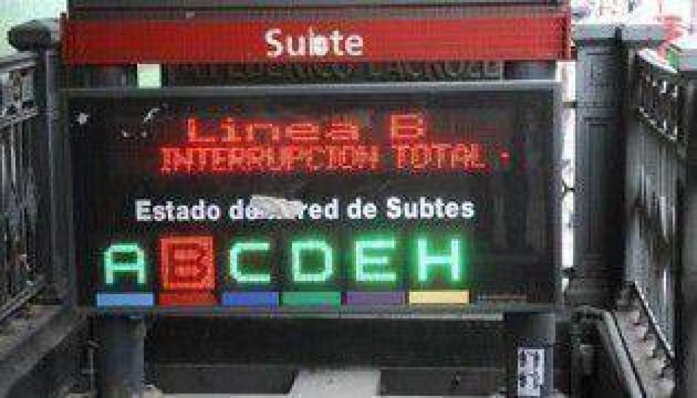 Quieren cambiarle el nombre a una estaci�n de la L�nea B