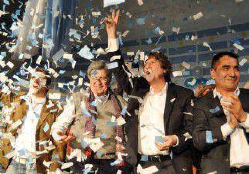 Boudou acompa�� a los candidatos locales del FpV 