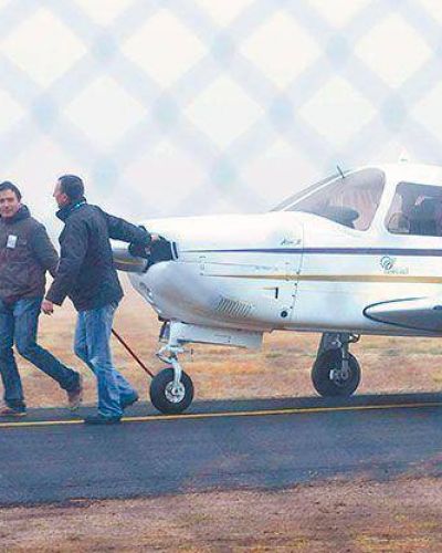 Avioneta del aeroclub sufri� problemas t�cnicos