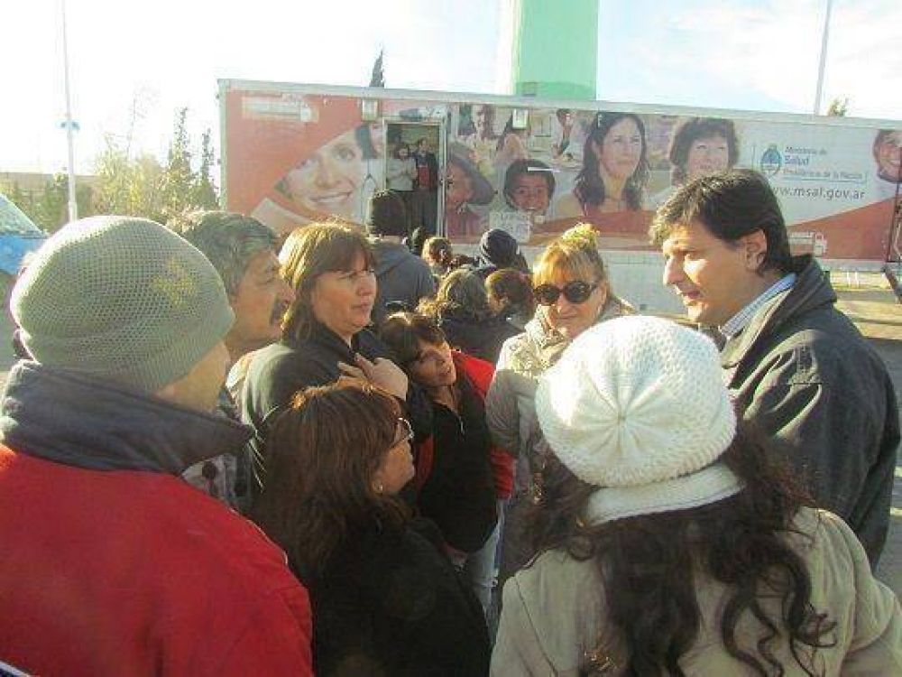 Exitoso operativo de Salud de Naci�n y DNI en Pico Truncado