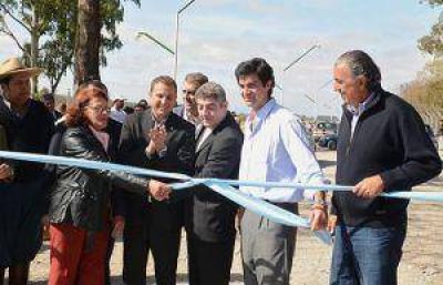  �Mi compromiso sigue siendo con los m�s humildes�, dijo Urtubey en la inauguraci�n de obras en Met�n