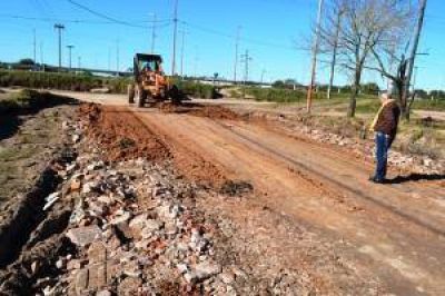 Trabajos de recuperaci�n de calles y espacios verdes