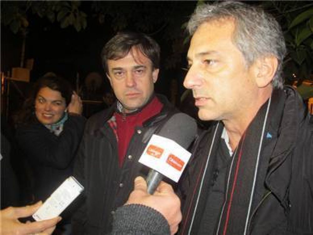 Marcelo Salamanco particip� del lanzamiento de la candidatura de Massa