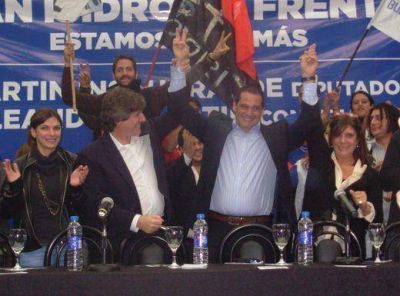 Boudou y un contundente respaldo a Leandro Martin 