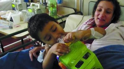 Tragedia de Castelar: a un mes, Luca sigue peleando en el hospital