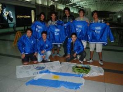 Los chicos de la ULP llegan para festejar en familia