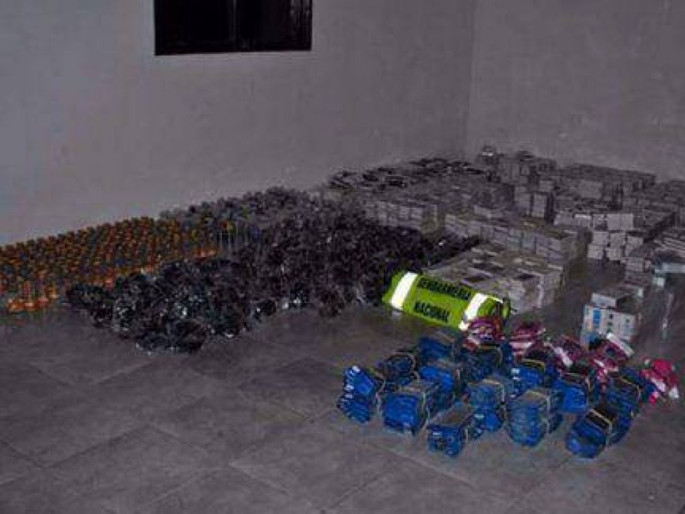 Secuestraron mercader�a ingresada de contrabando valuada en 500.000 pesos