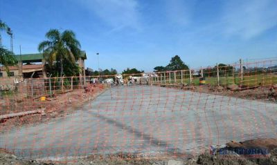 Avanzan los trabajos de pavimentaci�n en S�nchez de Bustamante y barrio Arazaty
