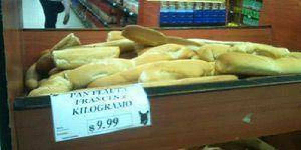 Comienza a generalizarse el precio del pan a $10 por kilo