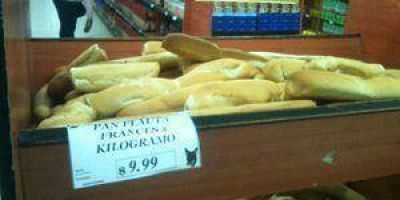 Comienza a generalizarse el precio del pan a $10 por kilo